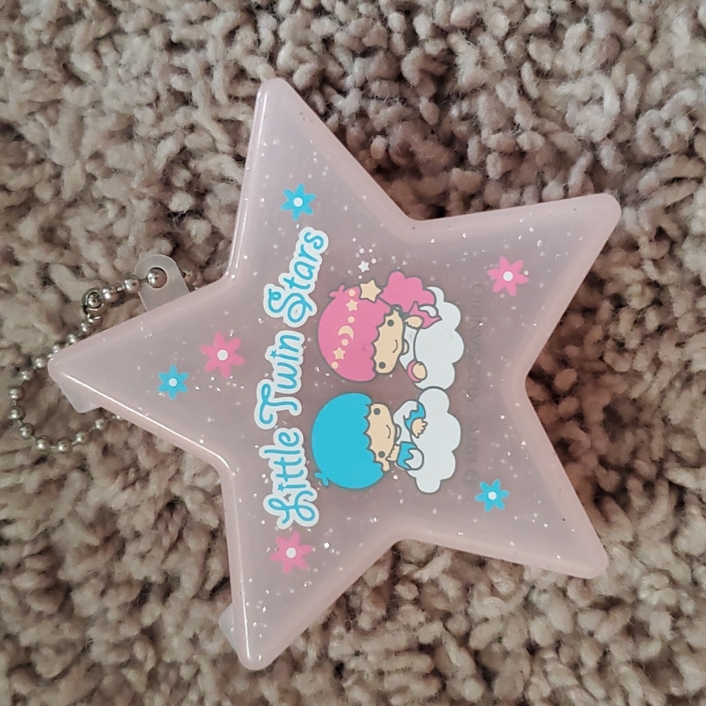 Sanrio Little Twin Stars Stickers and Star Case